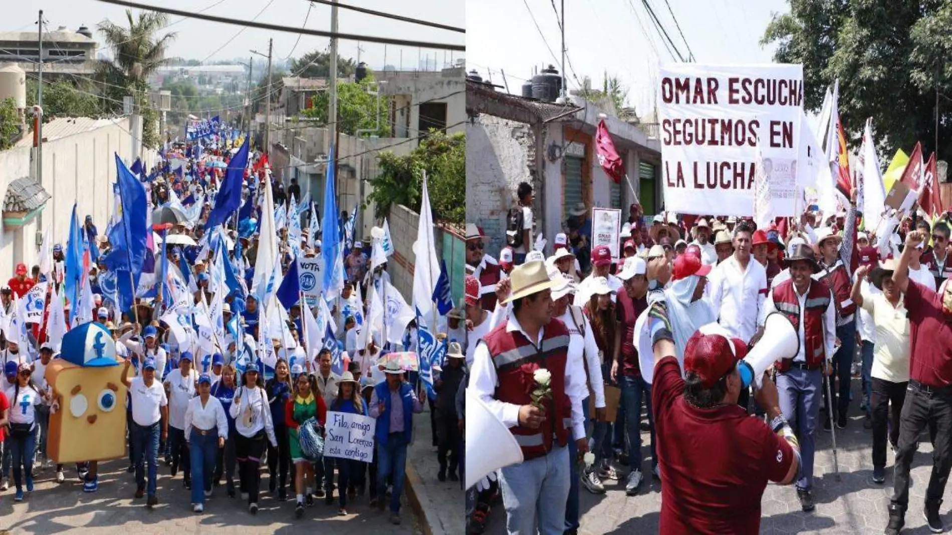 candidatos a la alcaldía por Cuautlancingo